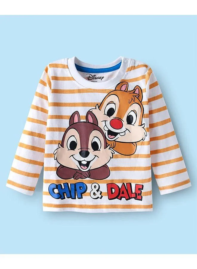 Babyhug Disney Babyhug Disney Single Jersey T-Shirt with Chip N Dale Graphics (Pack of 3) - Red, Navy Blue, and Cream