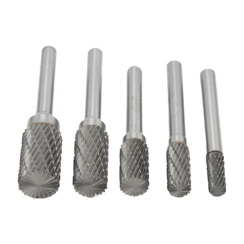Double Cut Rotary File Carbide Burrs Set 10x Durable - High Efficiency Die Grinder Bits for Metal Processing - Image 5