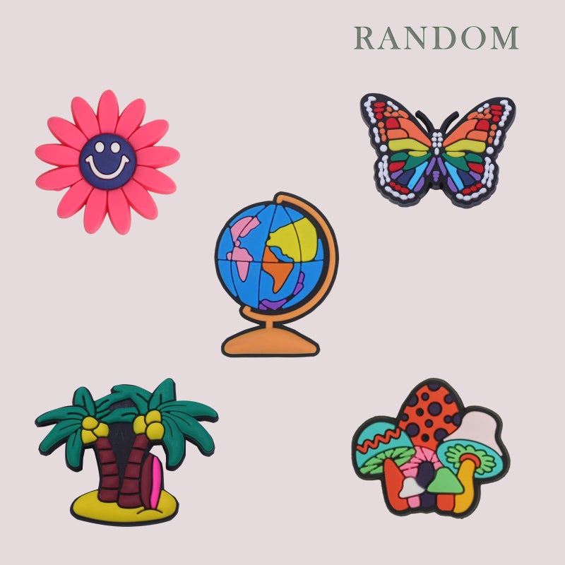 Wenobby 30 PCS Non-Repeat Random Charms, Shoe Decoration Charms for Girls Kids Boys Women - Image 5