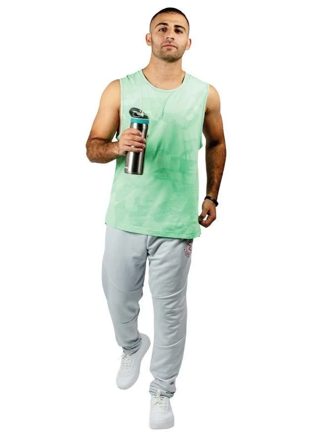 ZAECY Men's Jacquard Tank Top