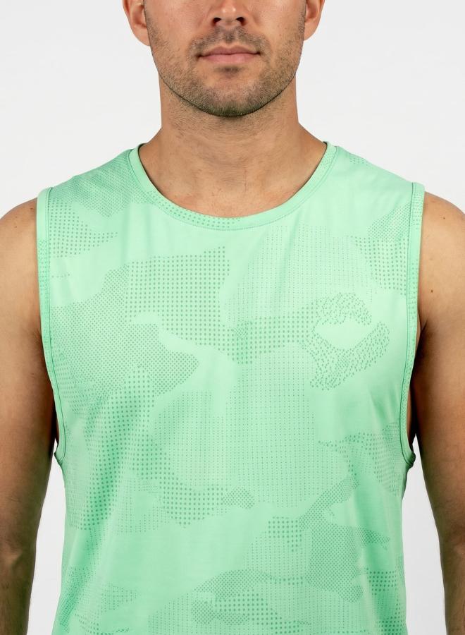 ZAECY Men's Jacquard Tank Top - Image 4