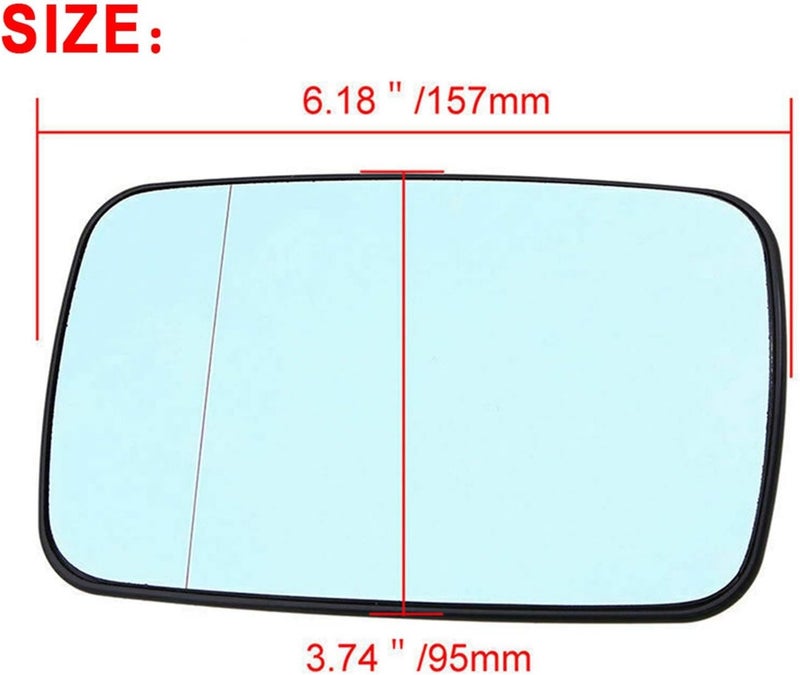 DEMULAX Blue Anti-Glare Rear View Mirror for BMW - Image 3