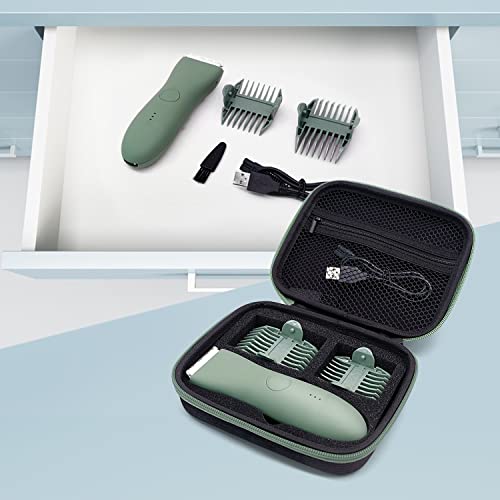 Yewltvep Case for Meridian Shaver, Yewltvep Hard Bags Compatible with Meridian Trimmer, Storage Case for Meridian Grooming Shaver Trimmer with Shockproof Detachable Insert Foam and Enough Space for Accessories - Image 2