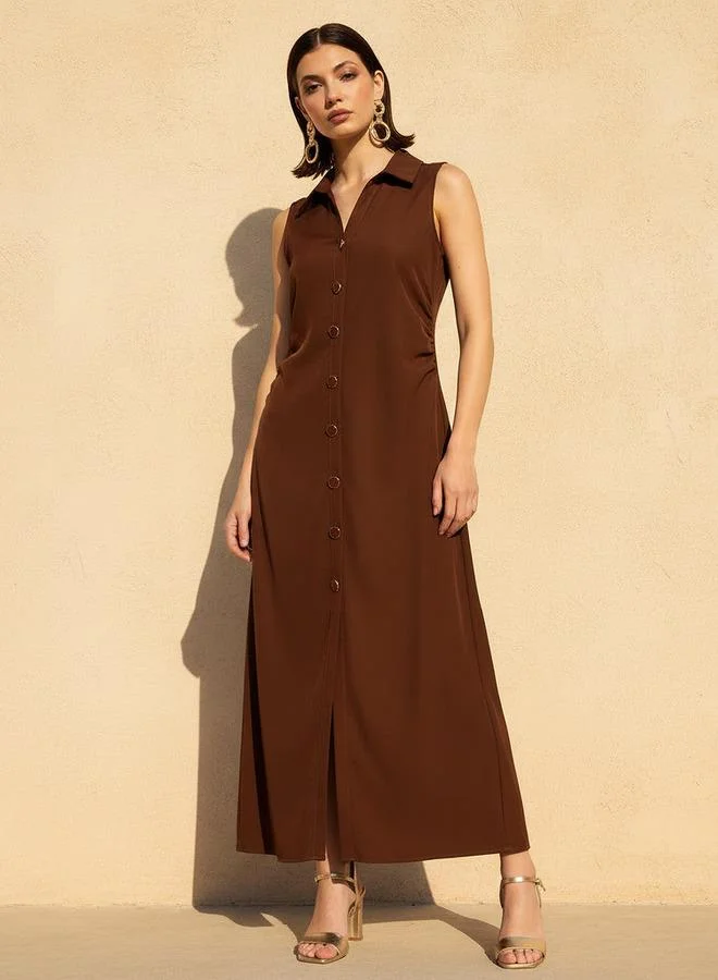 2Xtremz 2Xtremz A-line Maxi Dress