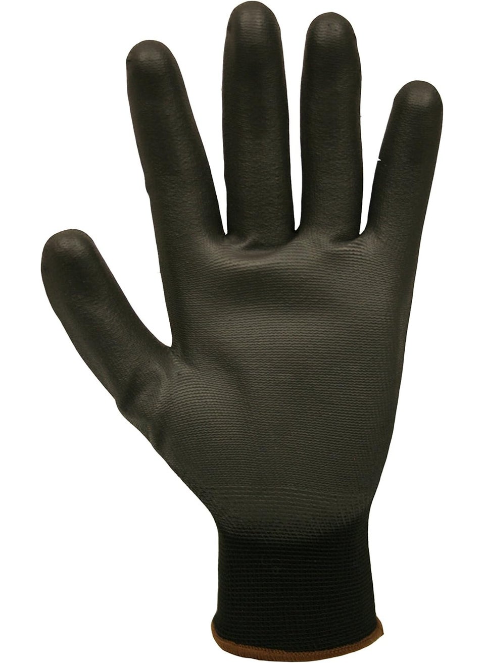 Cordova Cordova Standard Gloves 13Gauge Black Nylon Shell Black Polyurethane Palm Coating XLarge 12Pack  - Image 3