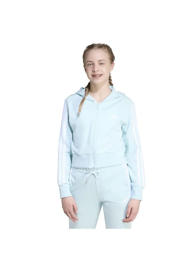 اديداس جاكيت بقبعة للفتيات Essentials