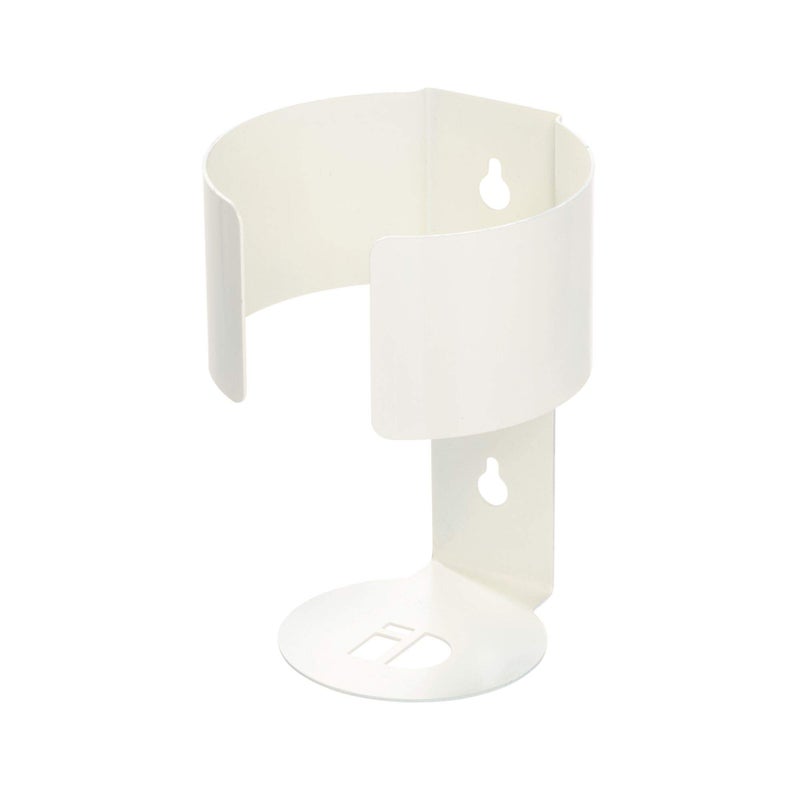 InterDesign iDesign Adhesive Cleaning Wipes Holder for Kitchen or Bathroom - Coconut White - Image 1