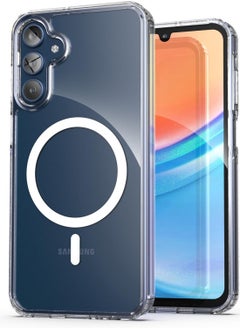 Case for Samsung Galaxy A26 Magnetic Hybrid Clear Case Compatible with Samsung Galaxy A26, Compatible with Mag Safe, PC with TPU Hybrid Technology for Galaxy A26