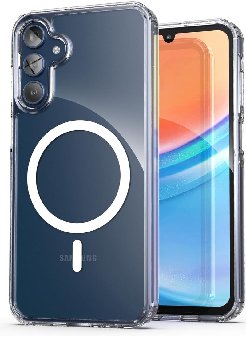 Generic - Case for Samsung Galaxy A26 Magnetic Hybrid Clear Case Compatible with Samsung Galaxy A26, Compatible with Mag Safe, PC with TPU Hybrid Technology for Galaxy A26 - Image 1