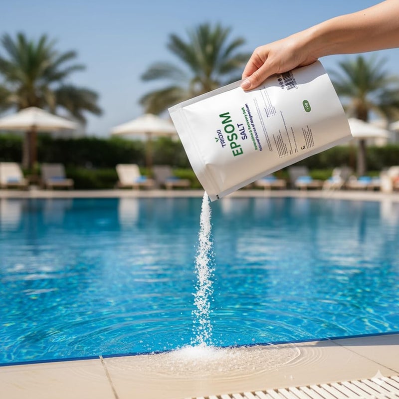 Trioxi Epsom Salt 1 Kg - Pure Magnesium Sulfate Crystals - Image 5