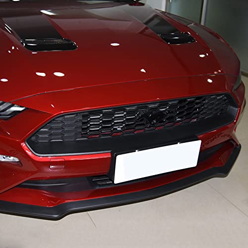 Kolya Glossy Black Exterior Hood Vent Air Outlet Cover Trim for Ford Mustang Accessories 2018 2019 2020 2021 2022 2023 (Not for Shelby Model) - Image 5