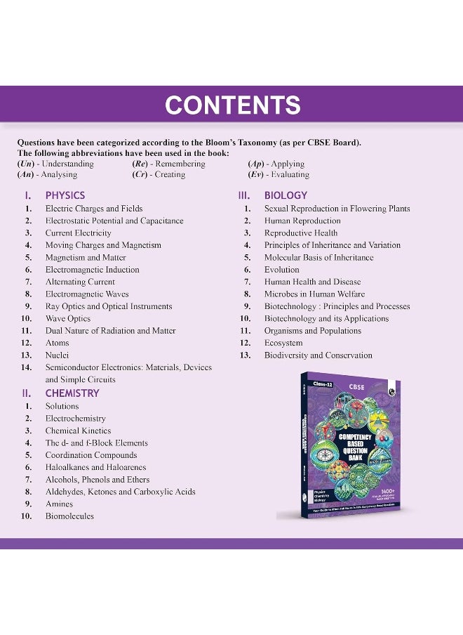 PW CBSE Class 12 Competency Based Question Bank For Board Exams l Physics, Chemistry, Biology | 1400+ Real Life Application Based Questions | Aligned with Latest CBSE SQP 2024-25