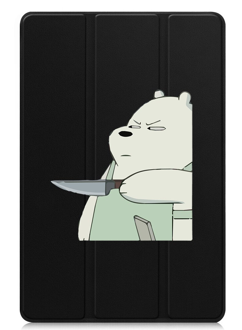 Theodor Protective Flip Case For Huawei MatePad SE 11 (2024) With Trifold Stand Auto Wake Sleep Shockproof Cover Dont touch my Bag - Image 1