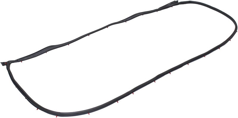 ApplianPar شريط مطاطي لختم أبواب السيارة الأمامية للسائق والراكب، مناسب لطراز هوندا أكورد (Honda Accord) للسنوات 2003–2007 - Image 5