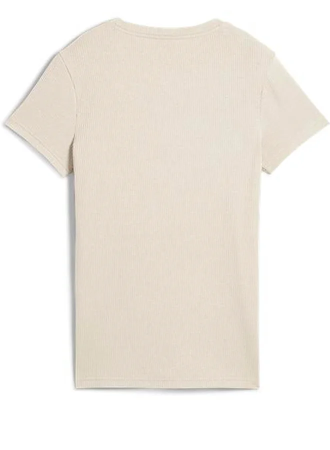 PUMA Essential Elevated Ribbed T-Shirt