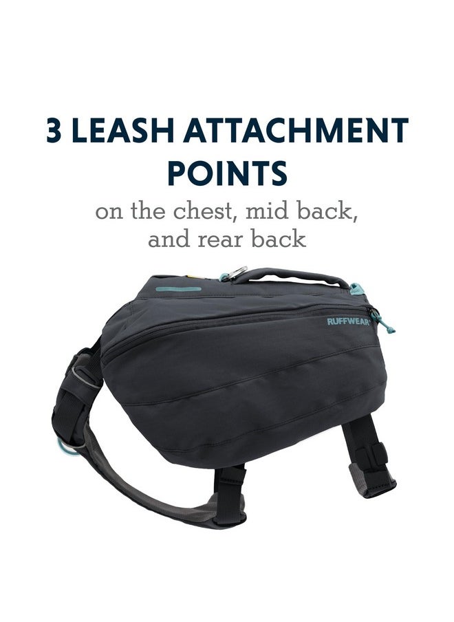 RUFFWEAR Front Range Dog Day Pack, Backpack With Handle For Hikes & Day Trips, Basalt Gray, Medium  - Image 4