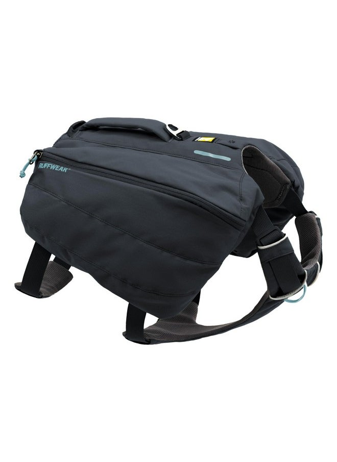 RUFFWEAR Front Range Dog Day Pack, Backpack With Handle For Hikes & Day Trips, Basalt Gray, Medium  - Image 1