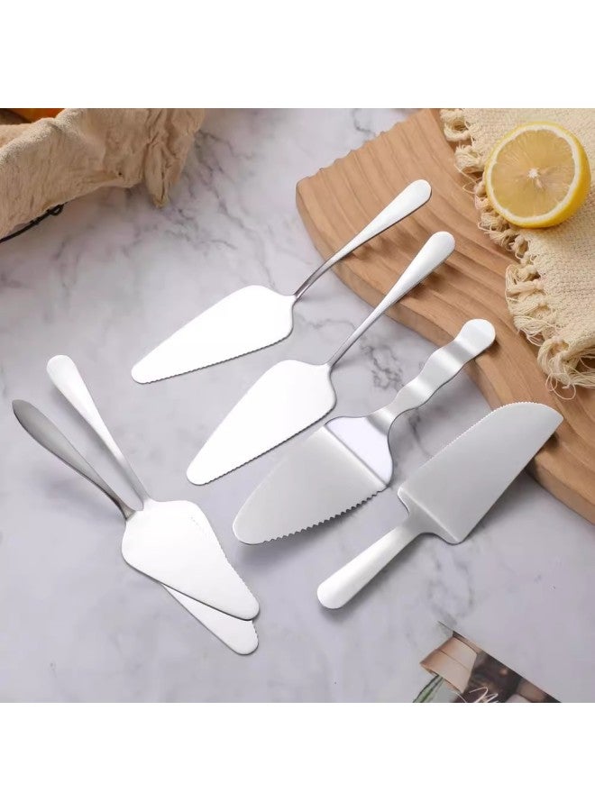 Stainless Steel Cake Spatula Pizza Triangle Spatula Stainless Steel Dessert Special Baking Tiramisu Cut Into Pieces For Baking-Specifications:Short Cake Spatula - Image 3