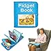 ODOXIA Fidget Book for Elderly Fidget Blanket for Dementia Dementia Products for Elderly Gift and Activities for Seniors with Alzheimers Sensory Fidget Book - Image 3