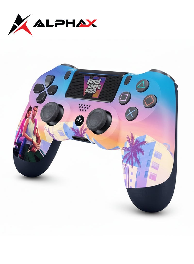 Alpha X Grand Theft Auto VI Themed Wireless Controller For PlayStation 4 - LIMITED EDITION - Image 3