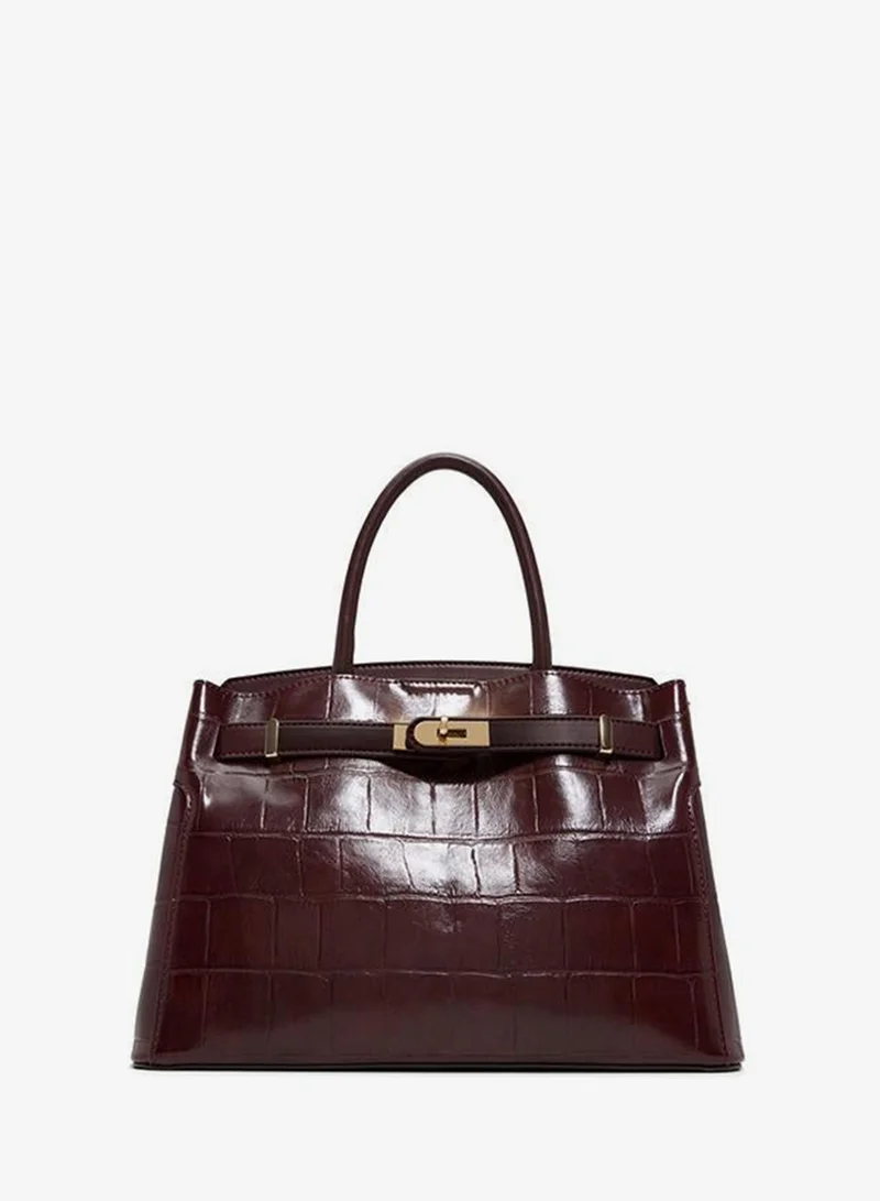 كول ات سبرنج Lemercier Ladies Red Satchel Bag