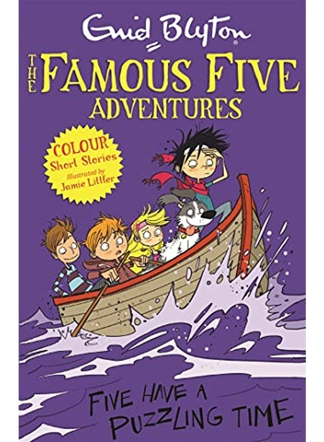 Famous Five Colour Reads Five Have A Puzzling Time 