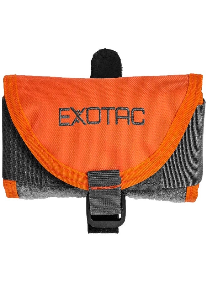 Exotac toolROLL Compact Carry Tool Storage Solution for Fire-Starting Gear, Knives, and Multi-Tools with Five Quick Access Elastic Mesh Slip Pockets and Hook and Loop Closure - Image 1