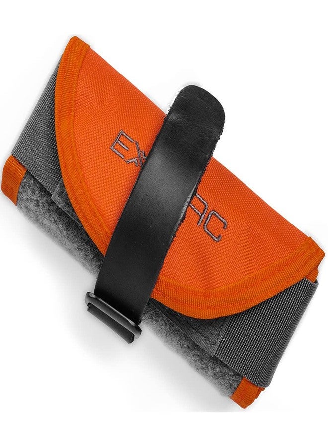 Exotac toolROLL Compact Carry Tool Storage Solution for Fire-Starting Gear, Knives, and Multi-Tools with Five Quick Access Elastic Mesh Slip Pockets and Hook and Loop Closure - Image 3