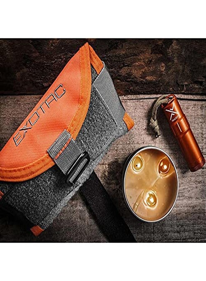 Exotac toolROLL Compact Carry Tool Storage Solution for Fire-Starting Gear, Knives, and Multi-Tools with Five Quick Access Elastic Mesh Slip Pockets and Hook and Loop Closure - Image 2