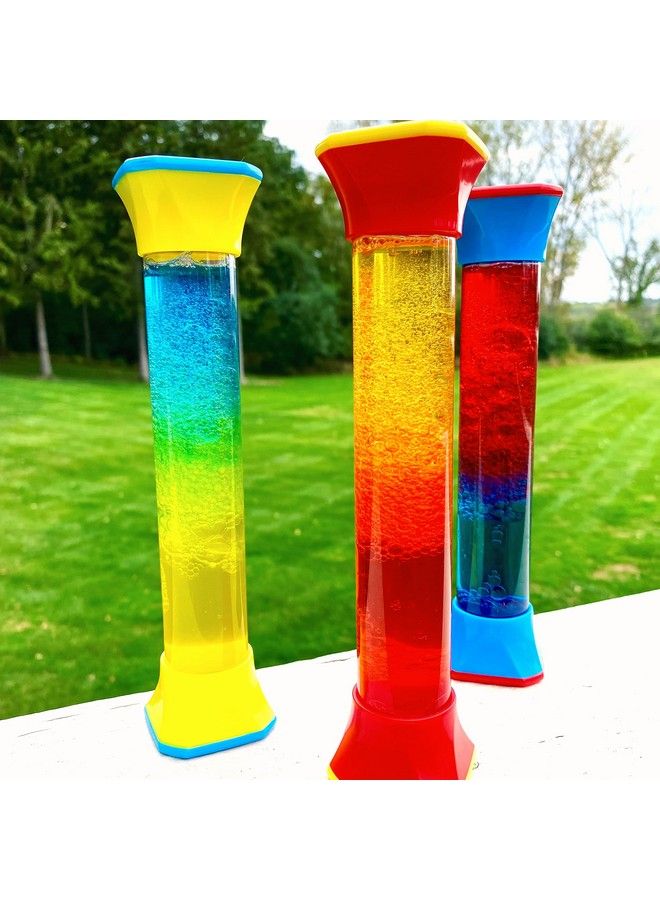 hand2mind Colormix Sensory Fidget Tubes Calming Toys For Kids Occupational Therapy Toys Sensory Play Therapy Toys Stress Relief Toy Comfort Items For Anxiety Calm Down Corner Supplies (Set Of 3) - Image 5
