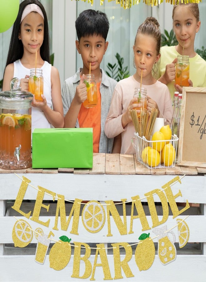 FOZEE Lemonade Bar Banner, Lemonade Party Decor, Lemon Stand Banner, Lemon Birthday Decorations, Summer Party Decor, Pre-strung - Image 4