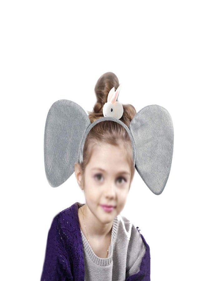 Haploon 12 Pieces Animal Ears Headband, Plush Animal Headbands Hairbands Cosplay Hair Hoop Animal Ears Jungle Cat Ears for Birthday Party Christmas Halloween Costume - Image 5