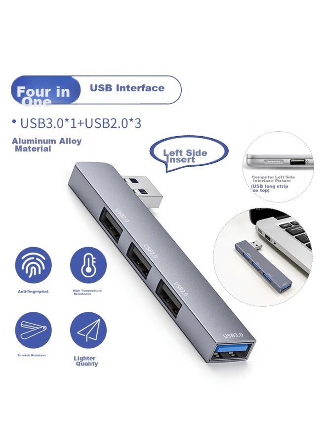 Union Star Youliangxing Laptop Usb Expansion Dock, Wireless Direct-insert Usb Left Side Adhesive Model, Computer Usb Hub Splitter, One-to Expansion Dock, Hub Splitter, Usb Drive And Mouse Keyboard Converter - Image 2