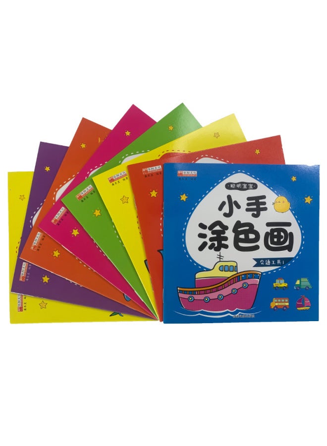 mriya Children's Non-dirty Hand Crayon Student Graffiti Oil Painting Stick Washable Triangle Pole Plastic Crayon - Image 1