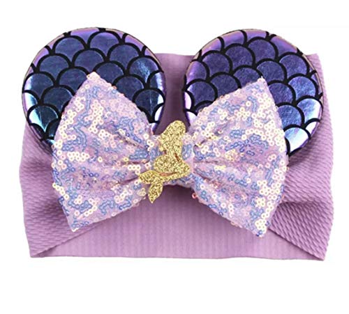 CLGIFT Minnie Ears Headband for Babies and Toddlers Ariel - Image 1