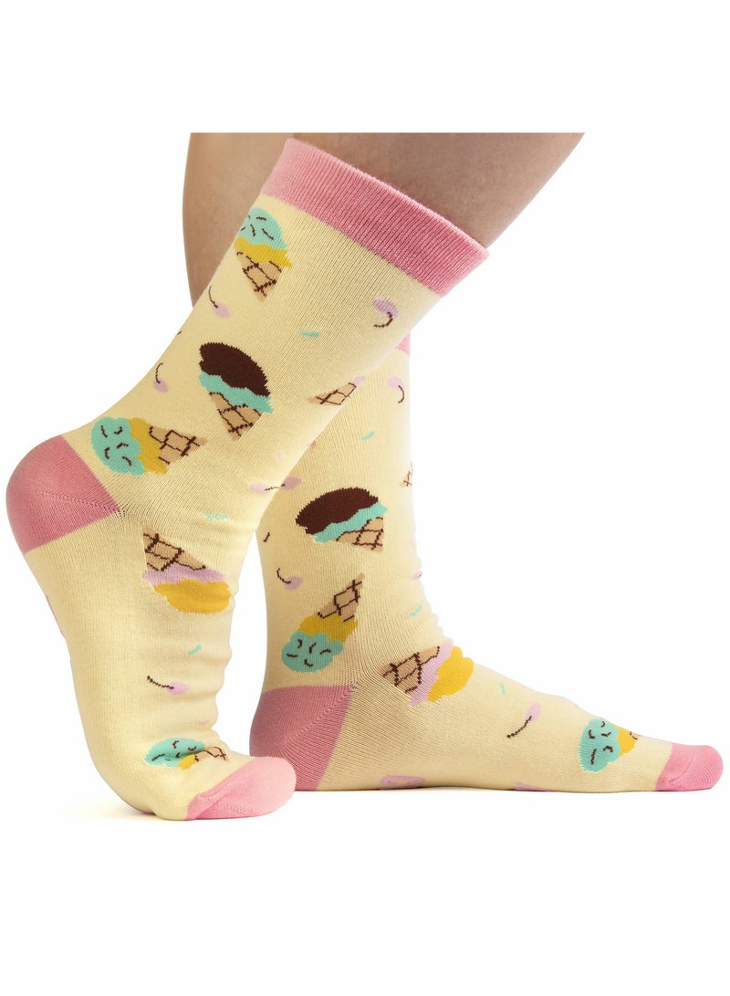SYOSI Women Socks Funny Warm Breathable Novelty Gifts for Men and Fantasy Outdoor  - Image 2