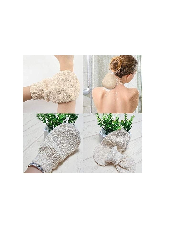 1 Piece Bath Gloves Strong to Scrub Mud and Dust, Deep Exfoliating Mitt, Body Scrub Gloves, Dead Skin Remover for, Exfoliating Gloves, Random Colors - Image 4