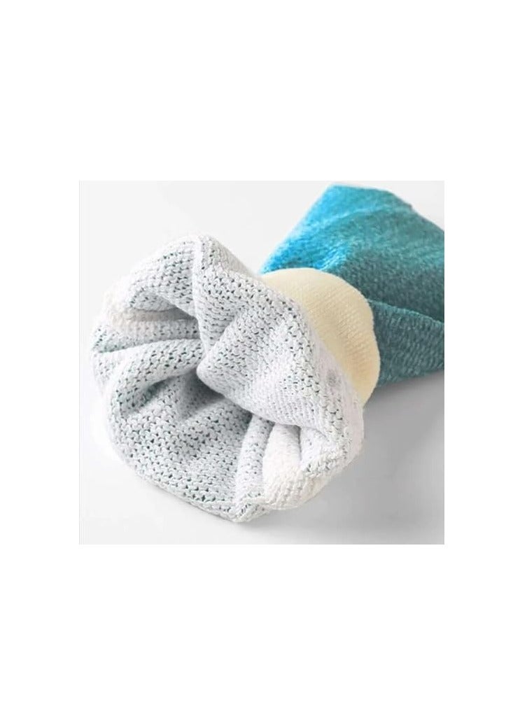 1 Piece Bath Gloves Strong to Scrub Mud and Dust, Deep Exfoliating Mitt, Body Scrub Gloves, Dead Skin Remover for, Exfoliating Gloves, Random Colors - Image 5