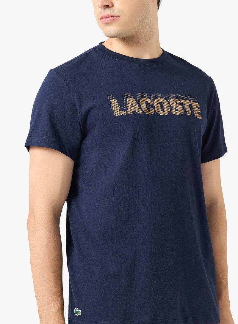 LACOSTE Regular Fit Turtle Neck T-Shirt - Image 3