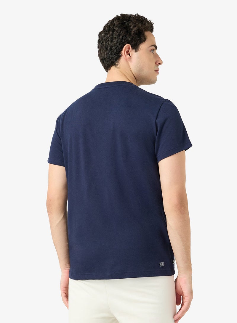 LACOSTE Regular Fit Turtle Neck T-Shirt - Image 2