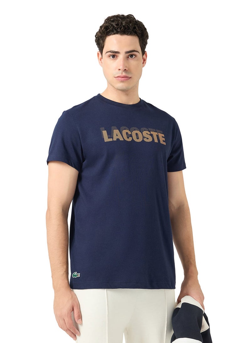 LACOSTE Regular Fit Turtle Neck T-Shirt - Image 1