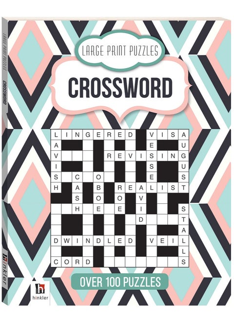 Hinkler Large Print Puzzles Crossword Series 4