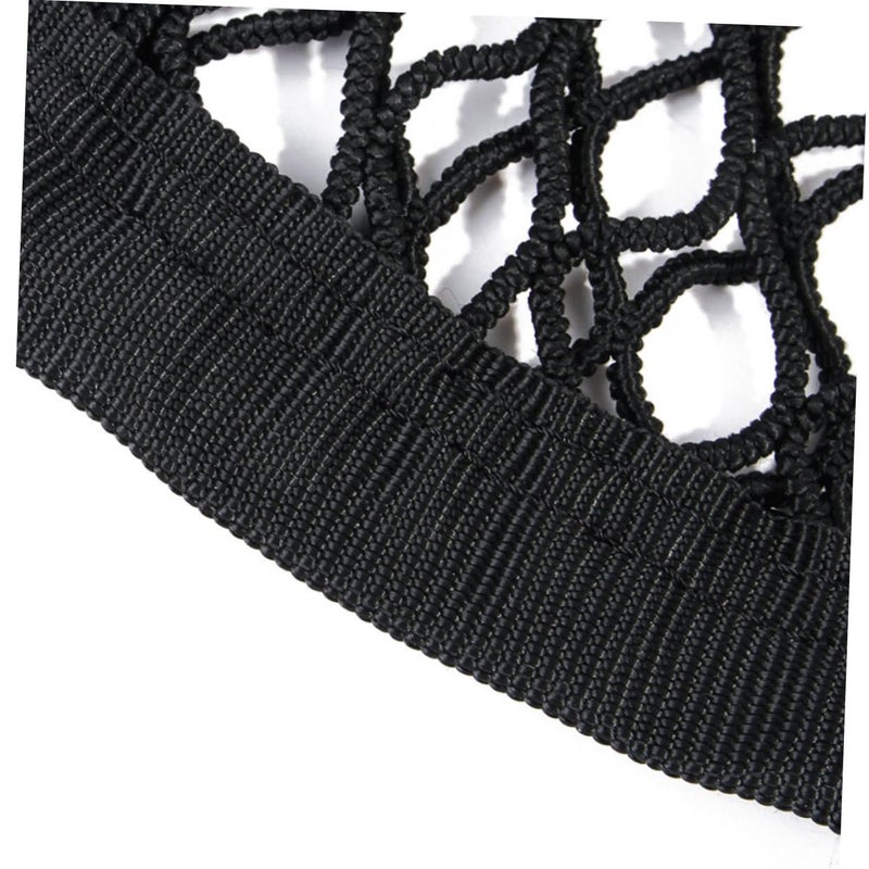 Oxford Mesh Pet Car Barrier Net Portable Dog Seat Cover For SUVs Trucks Black - Image 4