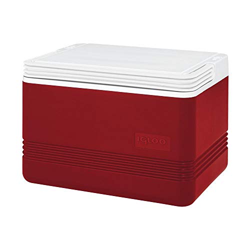 Igloo Legend 12 Cooler, Easy to-Clean, Stain and Odor Resistant Liner, 9 Quart Capacity, Perfect for Lunch at Work, Ballgames or Sharing Beverages with Friends, 13"H x 9.5"W x 8.75"D - Image 1