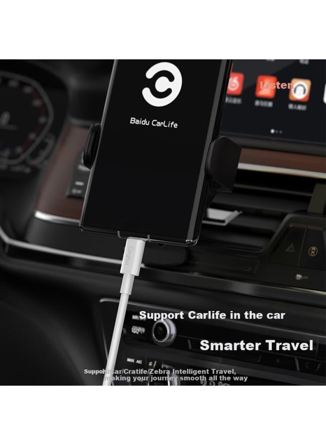Canghua Dual-head Type-c Data Cable Pd60w كابل شاحن سريع C To C لـ Apple Iphone 16/15 Pro Max كابل شحن Ipad/macbook Huawei Notebook Smartphone - Image 2