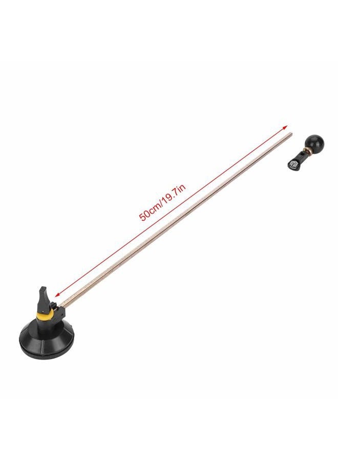 Walfront (100CM) - Heavy-Duty Glass Cutter, 6 Wheel Compasses Circular Cutting Cutter with Suction Cup Circle(100CM) - Image 5