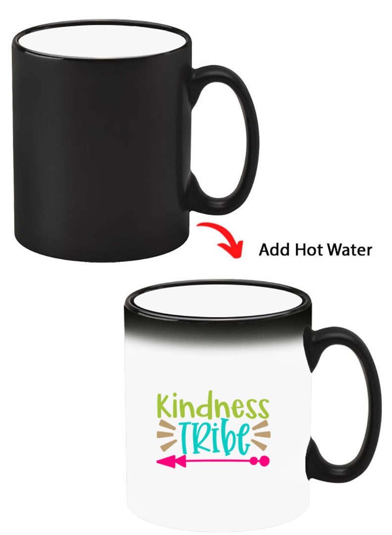 Theodor Color Changing Heat Sensitive Ceramic Mug, Image Revealed When HOT Liquid is Added! Kindness Tribe - Image 1