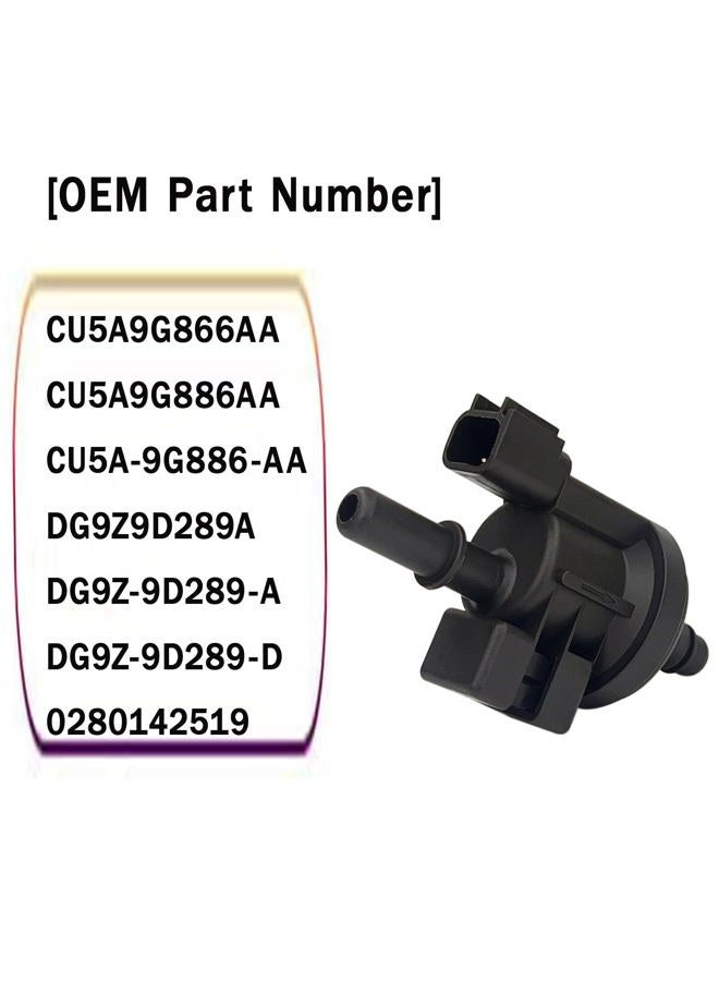 ZIMGLOBAL Car Vapor Canister Purge Valve Compatible with Ford Fusion 2013-2019, Mustang 2015-2019, Lincoln MKZ 2013-2016, CU5A9G886AA CU5A-9G886-AA CU5A9G866AA 0280142519 DG9Z9D289A DG9Z-9D289-A, DG9Z-9D289-D - Image 4