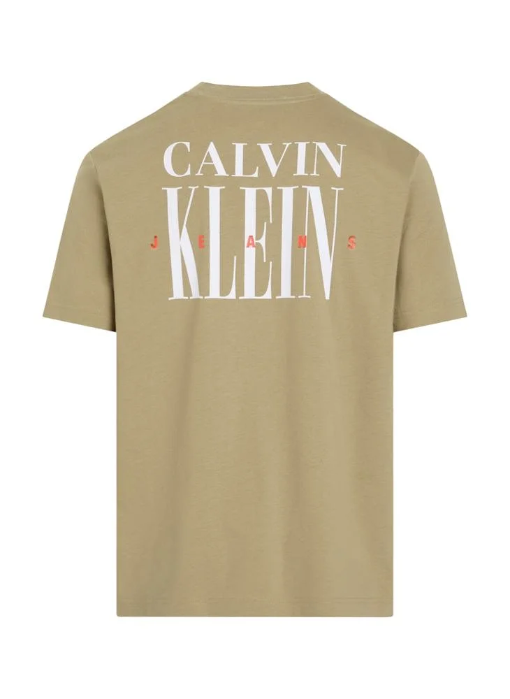 Calvin Klein Jeans Serif Font Graphic T-Shirt