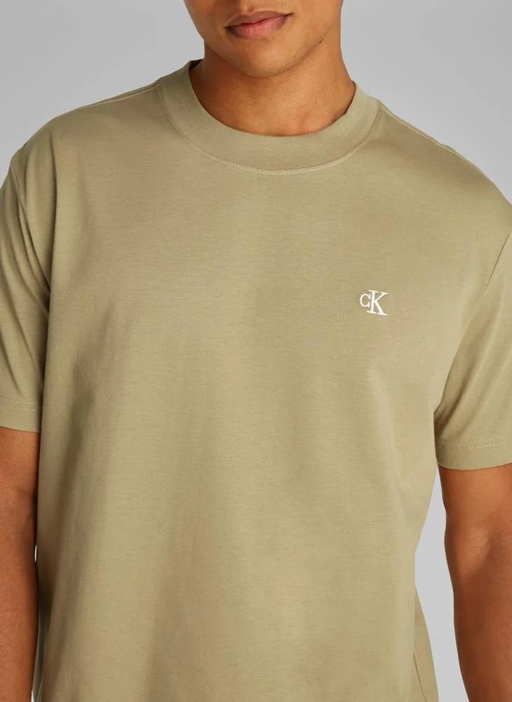 Calvin Klein Jeans Serif Font Graphic T-Shirt